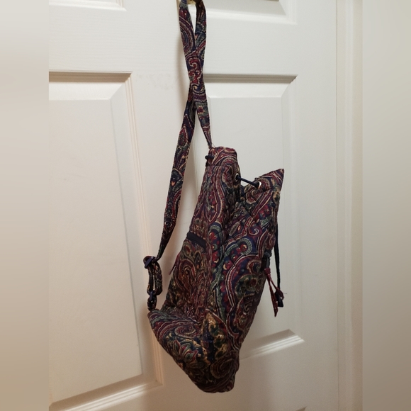 Vera Bradley Vintage Sling Backpack, Medallion, EUC - Picture 7 of 8